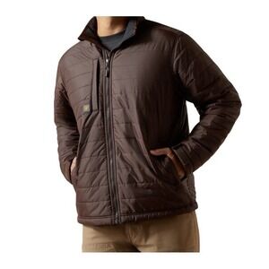 Ariat Rebar Jacket Mens XL Mole Cordura Ripstop Lightweight Insulated Puffer